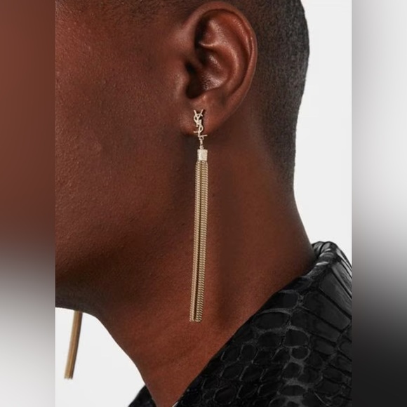 Ysl Saint Laurent Lou Lou earrings - Picture 2 of 5